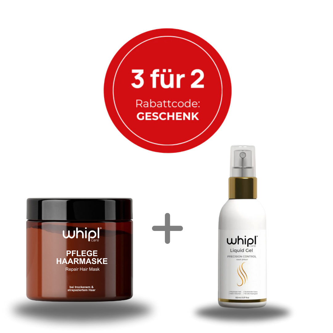 Oferta limitada de cuidado del cabello Whipl: 3 por 2