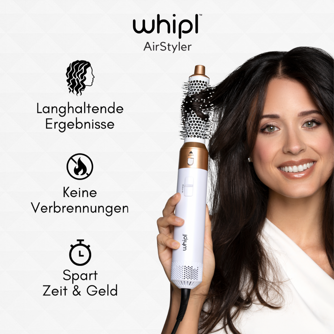 Whipl™ AirStyler + libro electrónico gratuito