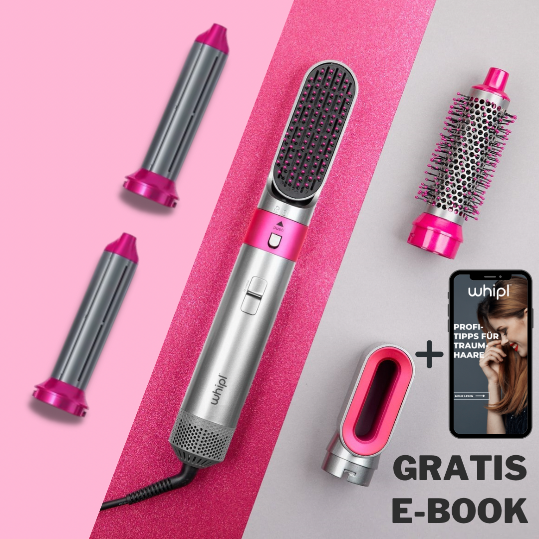 Whipl™ AirStyler + libro electrónico gratuito
